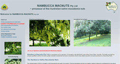 Desktop Screenshot of macnuts.com.au